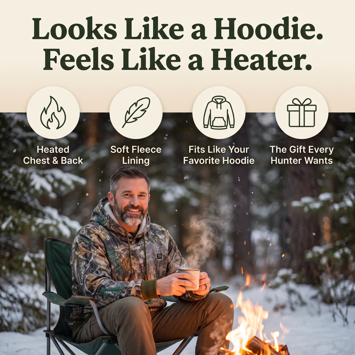 Looks like a hoodie, feels like a heater
